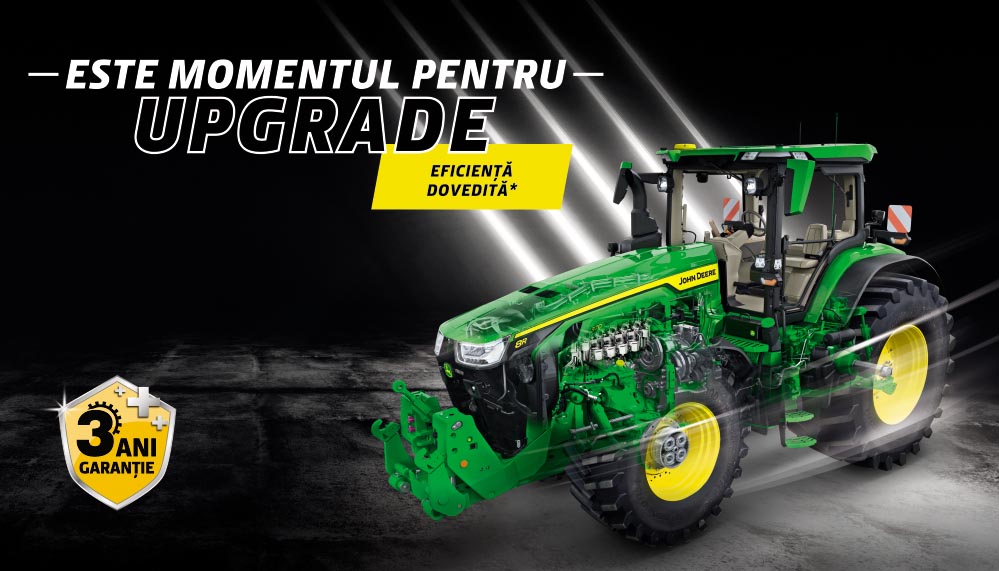 TRACTOARELE JOHN DEERE 8R – EFICIENȚĂ DOVEDITĂ